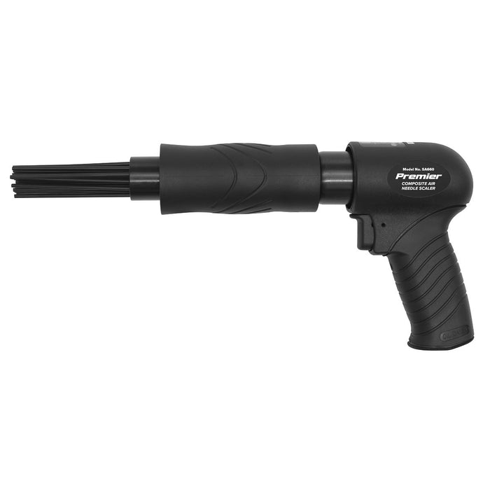 Sealey Air Needle Scaler Composite Pistol Type SA660 Sealey - Dynamic Drive