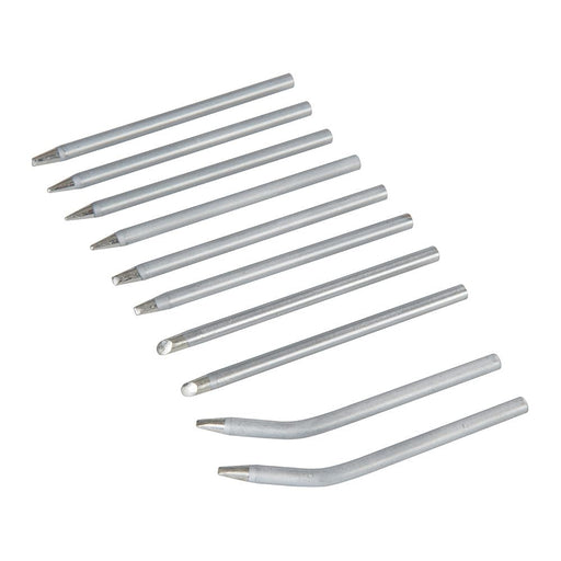 Silverline Soldering Iron Tips Set 10pce 15 & 25W Silverline - Dynamic Drive