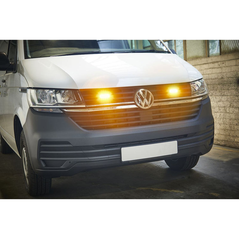 Ring Slimline Amber 4 LED Strobe - RCV2214 Ring Automotive - Dynamic Drive