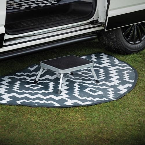 Maypole Aztec Caravan Campervan Awning Carpet (1.8m Semi Circle) Maypole - Dynamic Drive