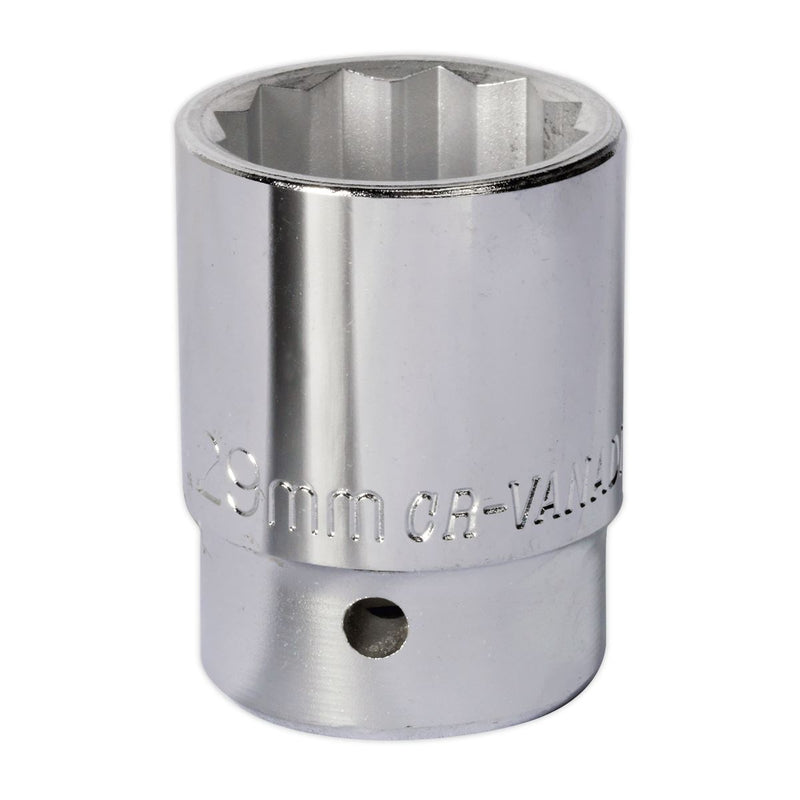 Sealey WallDrive Socket 29mm 3/4"Sq Drive S34/29 Sealey - Dynamic Drive