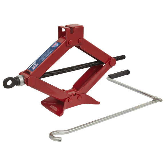 Sealey Scissor Jack Heavy-Duty 1 Tonne 57M Sealey - Dynamic Drive
