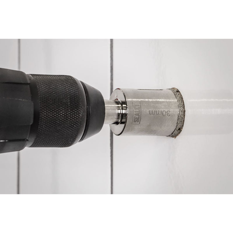 Sealey Electroplated Diamond Hole Saw 30mm DHS30 Sealey - Dynamic Drive