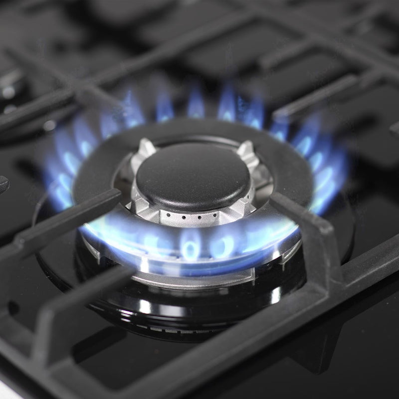 Baridi Gas Hob with 4 Cooking Zones 60cm - Black DH226 Baridi - Dynamic Drive