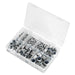 Sealey Nylon Locknut Assortment M4-M16 255pc AB033LN Sealey - Dynamic Drive