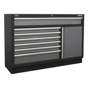 Sealey Superline Pro 3.24m Storage System Pressed Wood Worktop APMSSTACK13W Sealey - Dynamic Drive