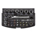 Siegen 30pc 1/4" Square Drive Ratchet Socket & Bit Set Pozi Slotted Hex Trx Siegen  - Dynamic Drive