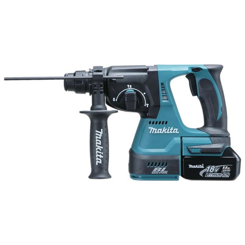 Makita DHR242RTJ SDS Plus BL Hammer Drill 18V 2 x 5.0Ah Li-ion Makita - Dynamic Drive