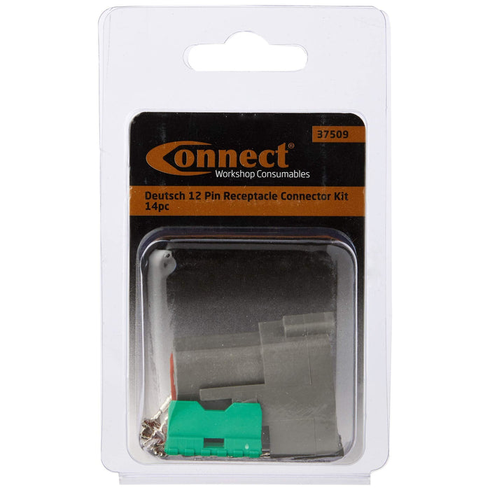 Connect Deutsch 12 Pin Receptacle Connector Kit 14pc 37509 Tool Connection - Dynamic Drive