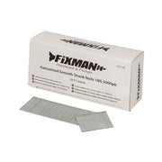 Fixman Galvanised Smooth Shank Nails 18G 5000pk 32 x 1.25mm Fixman  - Dynamic Drive