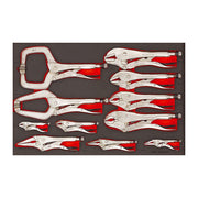 Teng Tools Power Grip Plier Set FOAM4X4 11 Pieces Teng Tools - Dynamic Drive
