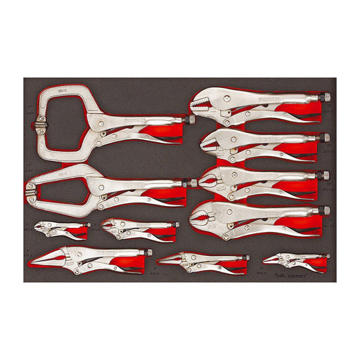 Teng Tools Power Grip Plier Set FOAM4X4 11 Pieces Teng Tools - Dynamic Drive