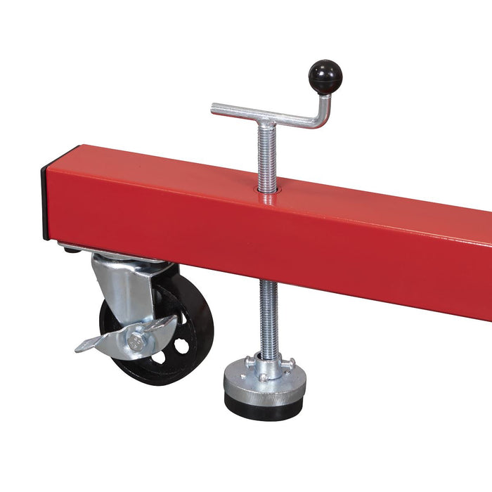 Folding 360º Rotating Engine Stand with Geared Handle Drive 680kg Capacity Sealey - Dynamic Drive