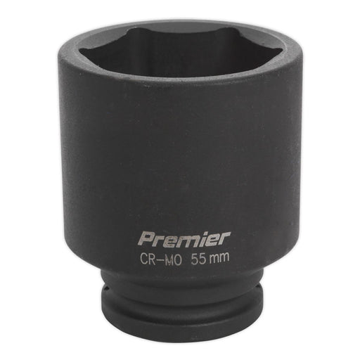 Sealey Impact Socket 55mm Deep 3/4"Sq Drive IS3455D Sealey - Dynamic Drive