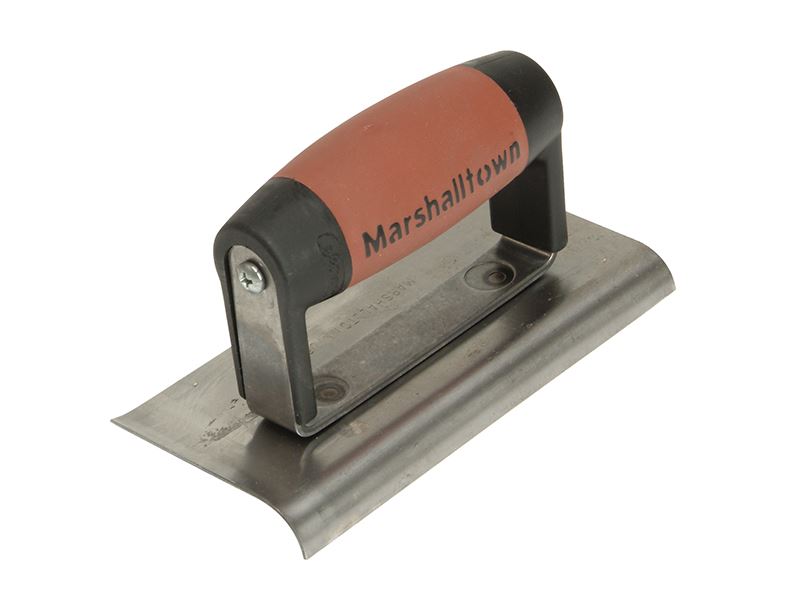 Marshalltown 176D Cement Edger Curved & Straight End DuraSoft® Handle 6 x 3in Marshalltown - Dynamic Drive