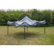 Dellonda 2x2m Pop-Up Gazebo Heavy Duty Carry Bag Rope Stakes & Weight Grey Dellonda - Dynamic Drive