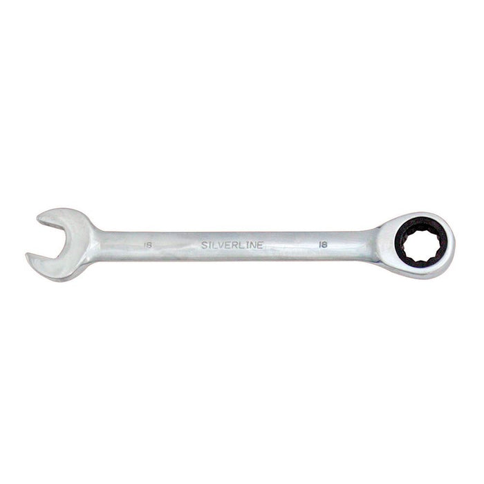 Silverline Fixed Head Ratchet Spanner Set 12pce 8 - 19mm 868746 Silverline  - Dynamic Drive