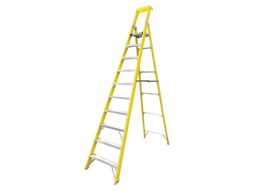 Zarges GRP Platform Steps, Platform Height 2.35m 10 Rungs Zarges - Dynamic Drive