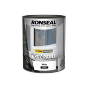 Ronseal uPVC Paint White Satin 750ml Ronseal - Dynamic Drive