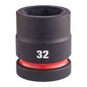 Milwaukee 32mm 1 Impact Socket Std 4932480410 Milwaukee - Dynamic Drive