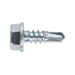 Sealey Self Drilling Screw 4.2 x 13mm Hex Head Zinc Pack of 100 SDHX4213 Sealey - Dynamic Drive