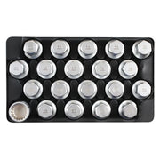 Laser Locking Wheel Nut Key Set 20pc - for VAG, Porsche 6662 Laser - Dynamic Drive