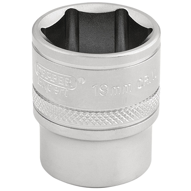 Draper 6 Point Metric Socket, 3/8" Sq. Dr., 19mm 16545 Draper - Dynamic Drive