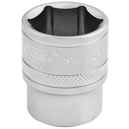 Draper 6 Point Metric Socket, 3/8" Sq. Dr., 19mm 16545 Draper - Dynamic Drive