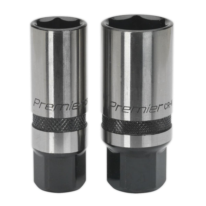 Sealey Socket Set 34pc 3/8"Sq Dr WallDrive Metric Black Series AK7971 Sealey  - Dynamic Drive