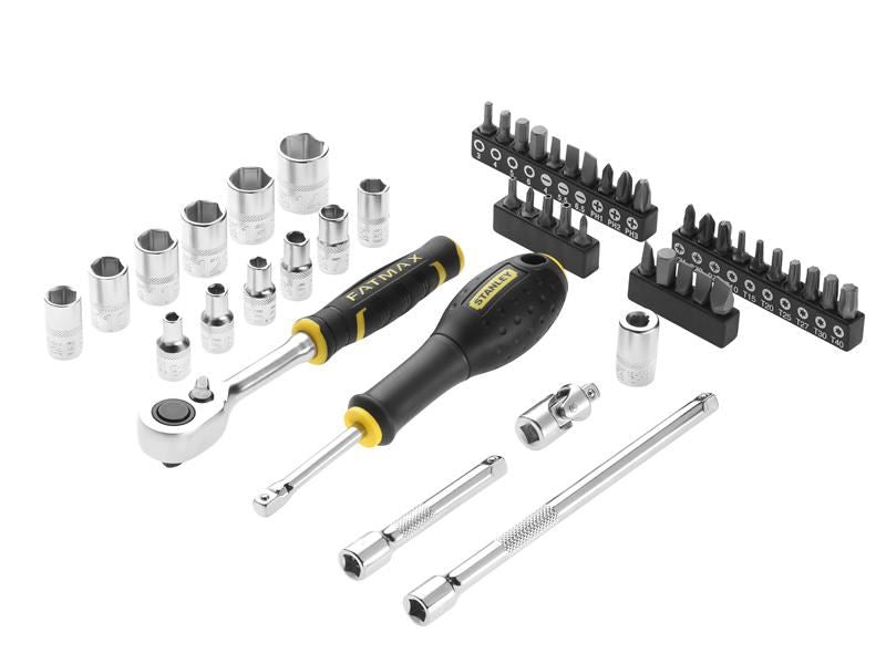 Stanley® Hand Tools FATMAX® 1/4in M PRO-STACK™ Socket Set, 48 Piece STANLEY® Hand Tools - Dynamic Drive