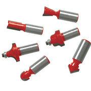 Silverline 1/2" TCT Router Bit Set 12pce 1/2" Silverline - Dynamic Drive
