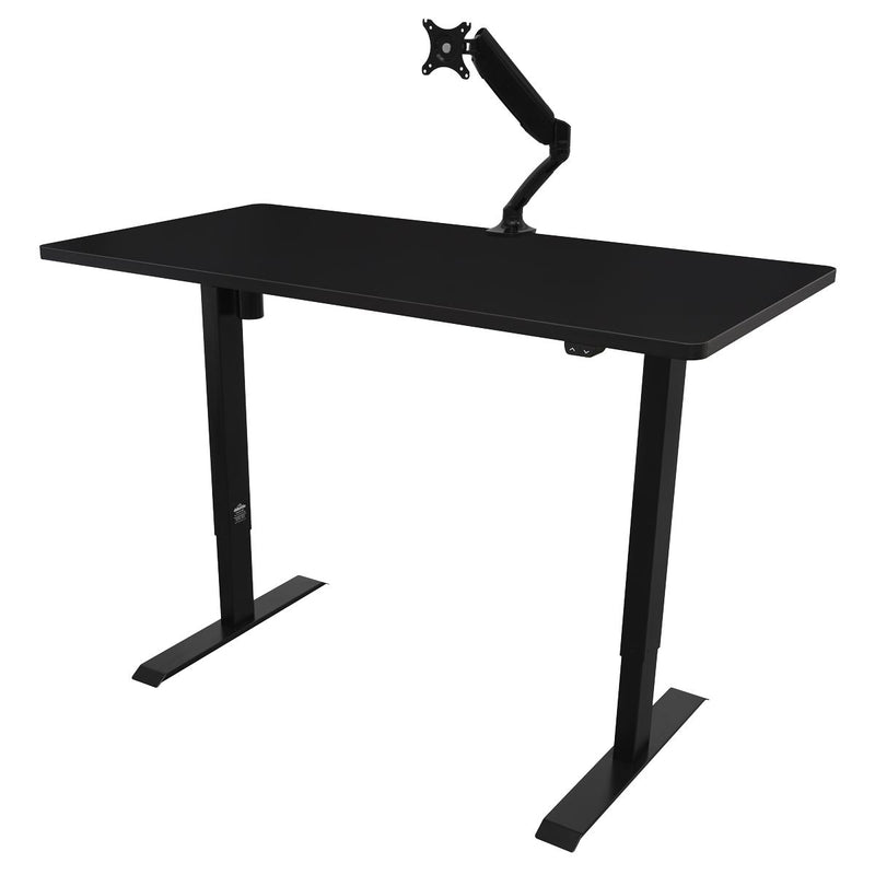 Dellonda Single Motor Adjustable-Height Electric Sit/Stand Desk - Black Desktop Dellonda - Dynamic Drive