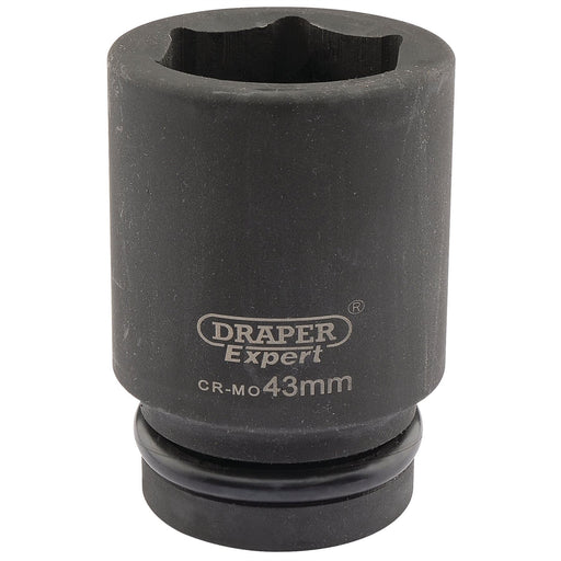 Draper Expert HI-TORQ 6 Point Deep Impact Socket, 1" Sq. Dr., 43mm Draper - Dynamic Drive