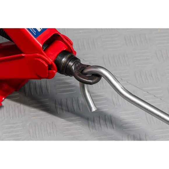 Sealey Scissor Jack Heavy-Duty 1.5 Tonne 58M Sealey - Dynamic Drive