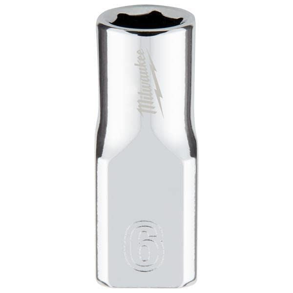 Milwaukee 1/4 Drive Socket Metric Standard 6mm 4932478314 Milwaukee - Dynamic Drive