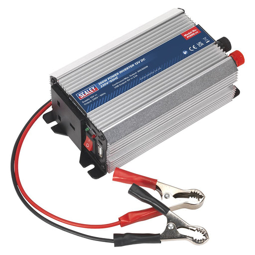 Sealey Power Inverter 300W 12V DC 230V~50Hz PI300 Sealey - Dynamic Drive