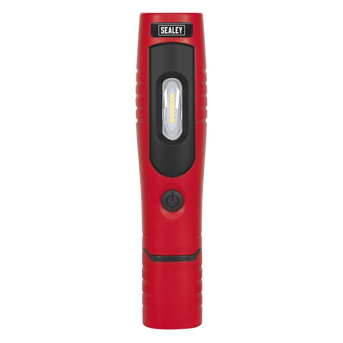 Sealey Rechargeable 360 Inspection Light 7 SMD & 3W SMD LED Red Lithium-ion Sealey - Dynamic Drive
