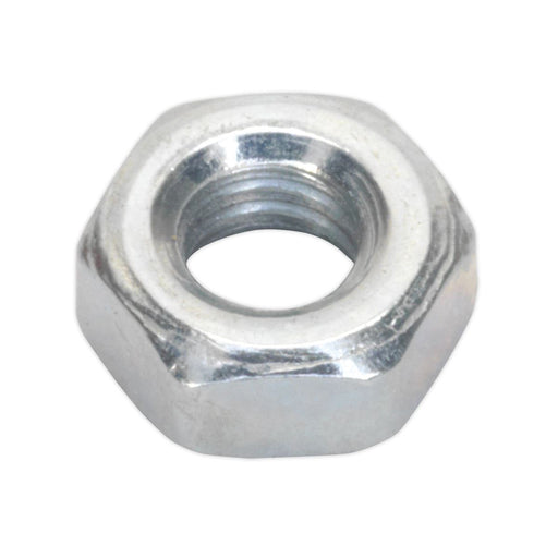 Sealey Steel Nut M4 Zinc DIN 934 Pack of 100 SN4 Sealey  - Dynamic Drive