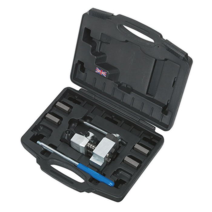 Sealey Brake Pipe Flaring Kit Turret Type PFT07 Sealey - Dynamic Drive