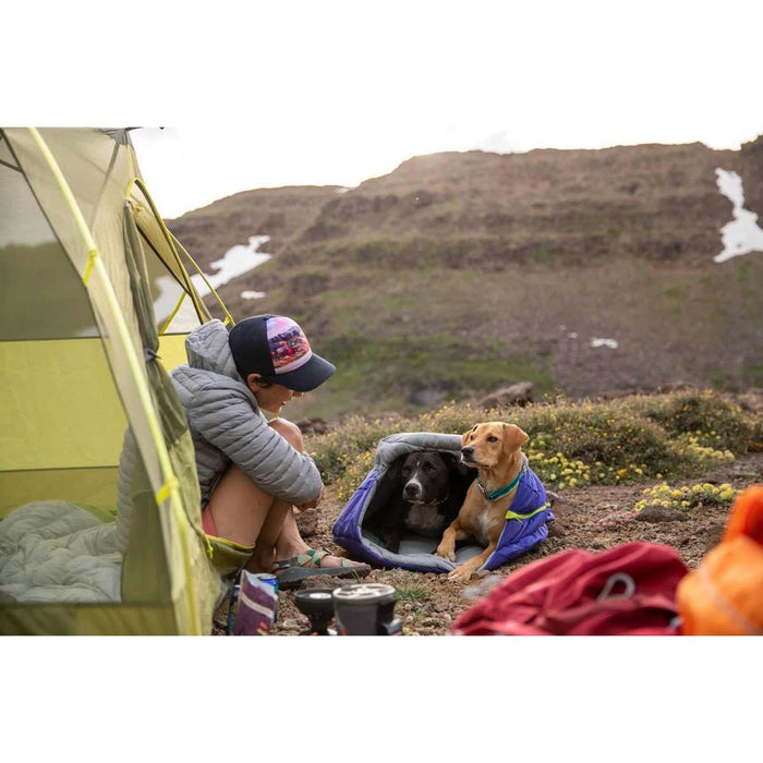 Ruffwear Highlands Sleeping Bag Huckleberry Blue (Medium) Ruffwear - Dynamic Drive