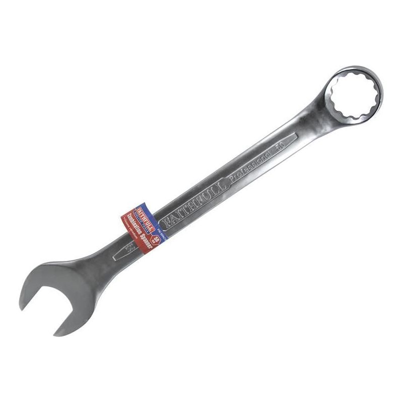 Faithfull Combination Spanner CV Satin Finish 50mm Faithfull - Dynamic Drive
