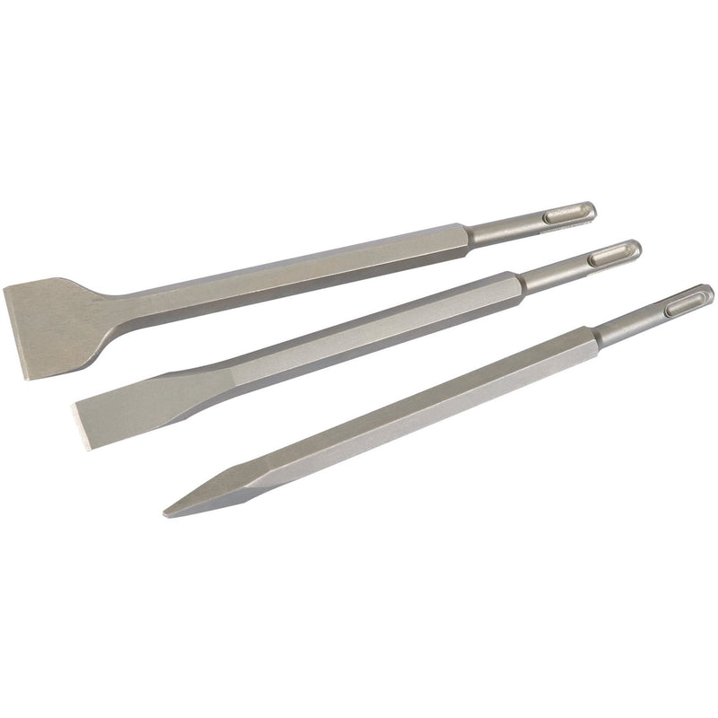 Draper SDS+ Chisel Set (3 Piece) 40405 Draper - Dynamic Drive