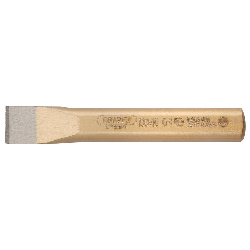 Draper Flat Cold Chisel, 16 x 100mm 51588 Draper - Dynamic Drive