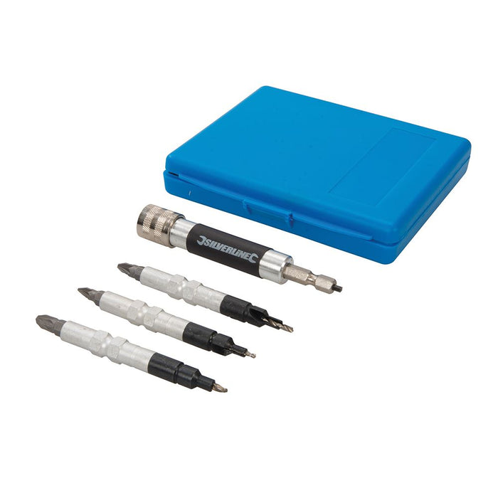 Silverline Quick-Flip Driver Set 4pce 4pce Silverline - Dynamic Drive