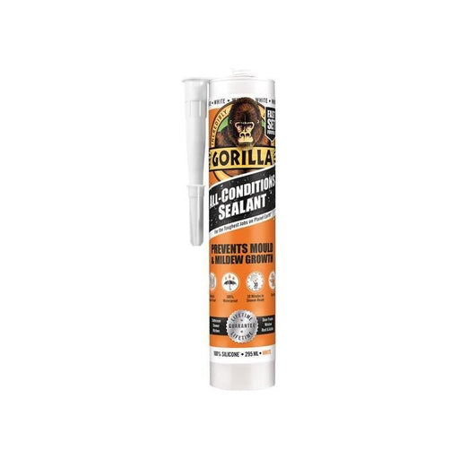 Gorilla Glue Gorilla All Condition Sealant White 295ml Gorilla Glue - Dynamic Drive