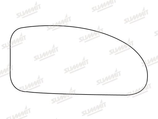 Summit Stick-On Standard Mirror Glass fits Ford Focus RHS Summit - Dynamic Drive