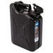 Draper Steel Fuel Can, 10L, Black 07664 Draper - Dynamic Drive