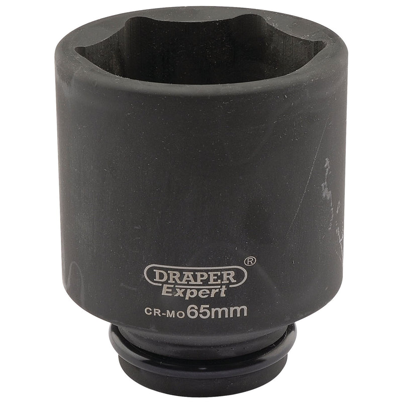 Draper Expert HI-TORQ 6 Point Deep Impact Socket, 3/4" Sq. Dr., 65mm Draper - Dynamic Drive