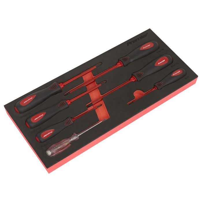 Sealey Insulated Tool Kit with 7 Drawer Rollcab 63pc TBTECOMBO2 Sealey - Dynamic Drive