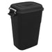 Sealey Refuse/Storage Bin 95L Black BM95 Sealey - Dynamic Drive